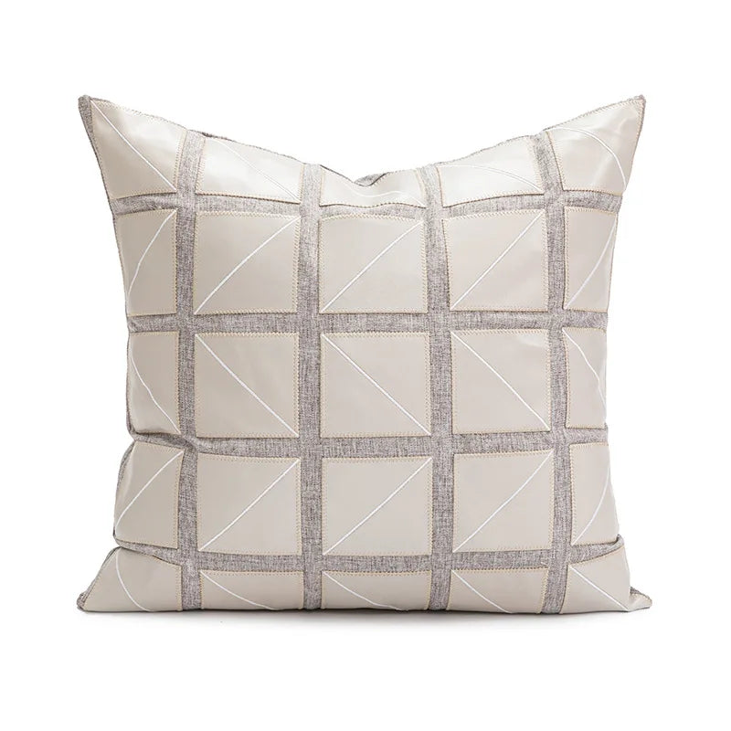 Geometric cushion pillow