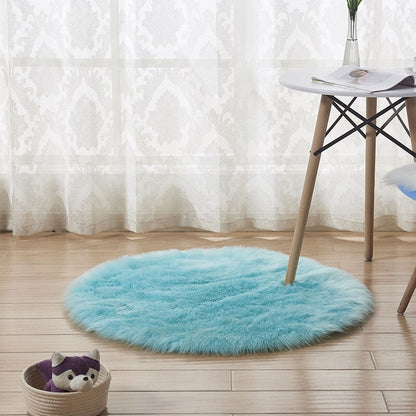 Plush Rug Carpet Yoga Mat Mattress Rug Bedside Rug Imitation Wool Rug Carpet Household Decoration Mat Rug
