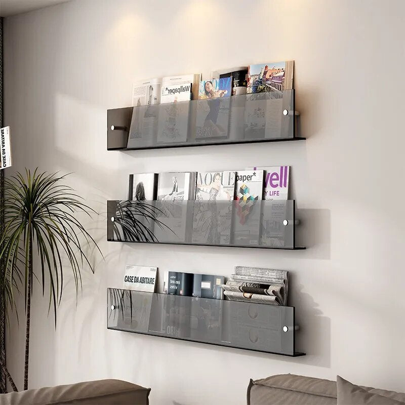 Transparent Wall Shelf Display